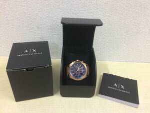 【中古 腕時計】：アルマーニエクスチェンジドレクスラーAX2626クォーツメンズ腕時計 (20240419)