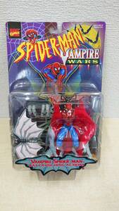 [ нераспечатанный товар * коробка повреждение есть ]: игрушка biz Человек-паук вампир фигурка Vampire Spider-Man ToyBiz(20240418)