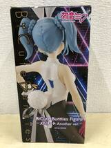 【未開封品・箱ダメージ有】：初音ミク BiCute Bunnies Figure ストリートver. MIKU バニー 網タイツ (20240430)_画像3