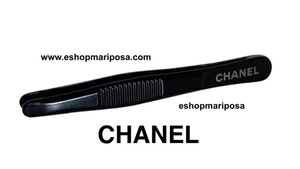 CHANEL* Chanel rare! Mini tsui- The - mobile . convenience Mini size tsui- The - tweezers tweezers black with logo 