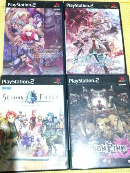 PS2ソフト４本セット