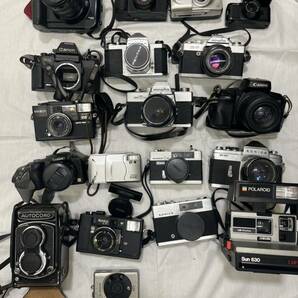 【おまとめ】1円〜 ジャンクカメラ フィルムカメラ デジカメ 19点 Canon MINOLTA PENTAX など約12キロの画像1