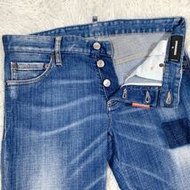 DSQUARED2 ディースクエアード 18SS Slim jean スリム ストレッチ デニムパンツ 48 S74LB0363_画像3