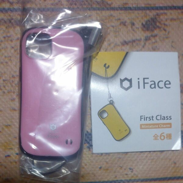 iFace First Class ミニチュアチャーム ベビーピンク ストラップ