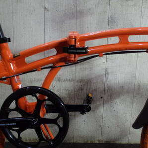 人気良品！ドッペルギャンガー212tangerine 20インチ アルミ シマノ7速 折り畳み自転車の画像10