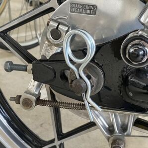 リアアクスルシャフト 緩み止めピン スナップピン ダブルリング 中2個セット ステンレス GS400 GT380 CB400F Z1 KH SS GSXの画像4