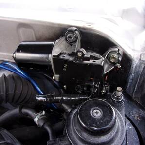 185ハイラックスサーフ　ワイパーモーター用　他車種流用化キット。モーター・変換ハーネスセット。