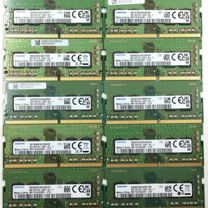 【8GB×10枚組】SAMSUNG PC4-2666V-SA1-11 1R×8 中古メモリー ノート用 DDR4-2666 PC4-21300 即決 動作保証【送料無料】の画像2