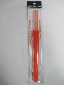  half case chopsticks attaching clear orange 