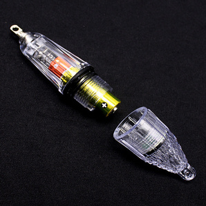 1円～ 集魚灯 2個セット 12cm 水中LED ライト 高輝度 レインボー 水中灯 水中ライト 夜釣り イカ アジ タチウオ イワシ 仕掛け 夜焚きの画像4