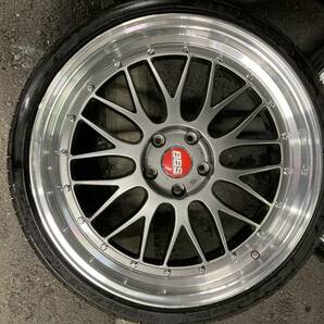 中古 BBS風 LMタイプ 20×8.5J,9.5J PCD114.3 225/35ZR20 4本セットの画像2