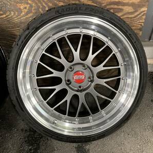 中古 BBS風 LMタイプ 20×8.5J,9.5J PCD114.3 225/35ZR20 4本セットの画像5