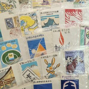 【2024/04/11②】 整理品 初日カバー 海外切手 消印 記念切手 ハガキ まとめ約114枚セットの画像3