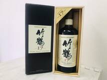 G5110 NIKKA ニッカ 竹鶴 17年 ピュアモルト ウイスキー 700ml 43%_画像1