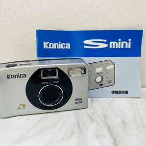 A639⑧ 1円～ Konica コニカ mini ミニ コンパクトフィルムカメラ 保管現状品の画像1