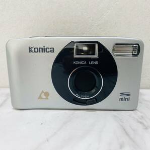 A639⑧ 1円～ Konica コニカ mini ミニ コンパクトフィルムカメラ 保管現状品の画像2