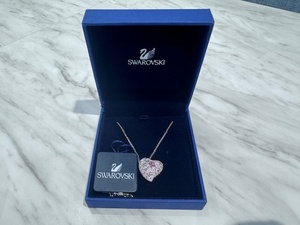 S6210 SWAROVSKI Heart necklace length approximately 44cm weight approximately 9.4g Swarovski 