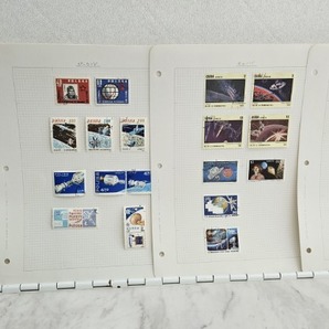【F2024/04/25⑤】1円～ 整理品 世界の切手 消印 海外切手 59ページの画像2