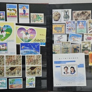 【F2024/04/18⑦】 1円～整理品 見本切手 記念切手 約19ページの画像3