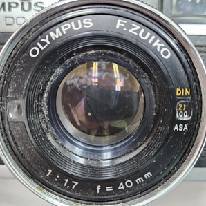 【F2024/04/04⑤】OLYMPUS 35DC F.ZUIKO 1:1.7 F=40mm コンパクトフィルムカメラ ジャンク品の画像2