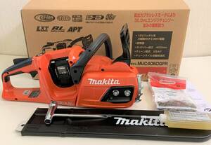 マキタ充電式チェーンソーMUC405DZFR 本体のみ(18V+18V)　バッテリ、充電器別売 　レッドボディ　25AP仕様