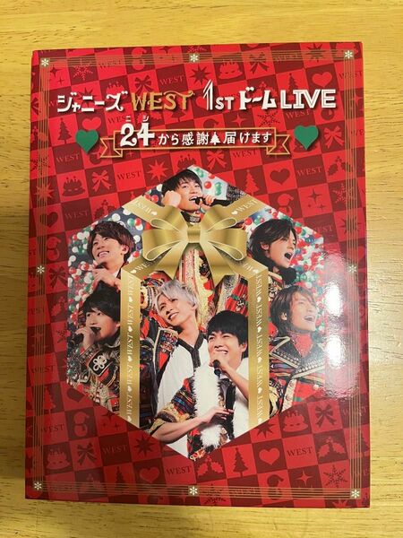 初回仕様DVD〈2枚組〉　ジャニーズWEST『24（ニシ）から感謝届けます』　WEST. 