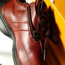 アサヒ　ASAHI メディカルウォーク　靴 　膝に優しい靴　メンズ　シューズ　 靴　24,5cm　4E　紳士　ビジネス靴　サイドファスナー　茶色_画像7