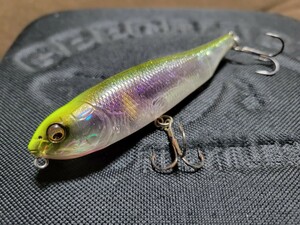 ★MEGABASS★GIANT DOG-X メガバス ジャイアント ドッグX GLX シグナルファントムアユ 中古品 Length 98.0mm Weight 1/2oz ペンシルベイト