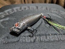 ★Megabass★POPX メガバス ポップX METEOR SILVER(SP-C) キャスティング オリカラ 未使用品 Length 64.0mm Weight 1/4oz ポッパー_画像1