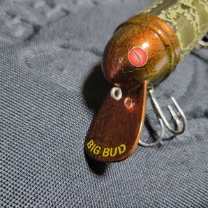 ★Heddon×Megabass★CARROZZERIA BIG BUD 数量限定 ヘドン×メガバス ビッグバド TSUCHINOKO 美中古品 Length 2.3/4inch Weight 5/8oz の画像2