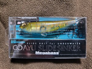 ★Megabass★COAYU SLIDE SINKER メガバス コアユ スライドシンカー IWANA REFLECTION 美中古 Length 71.0mm Weight 1/4oz ペンシルベイト