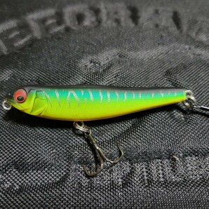 ★Megabass★COAYU SLIDE SINKER メガバス コアユ スライドシンカー MAT TIGER 美中古品 Length 71.0mm Weight 1/4oz ペンシルベイトの画像6