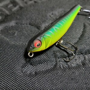 ★Megabass★COAYU SLIDE SINKER メガバス コアユ スライドシンカー MAT TIGER 美中古品 Length 71.0mm Weight 1/4oz ペンシルベイトの画像5