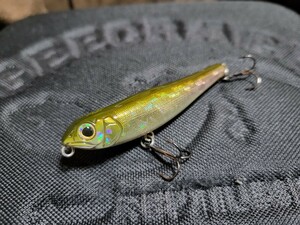 ★Megabass★DOG-X Jr. COAYU メガバス ドッグX ジュニア コアユ GG コアユモス美中古品 Length 71.0mm Weight 1/5oz ペンシルベイト