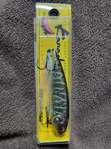 ★Megabass★Karashi メガバス カラシ MG TORA KINKURO 美中古品 Length 59mm Weight 3/16oz Type Slow Sinking SECRET WORMING BAIT 