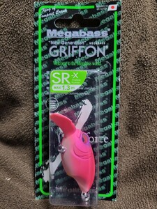 ★Megabass★New SR-X GRIFFON メガバス グリフォン KILLER PINK 新品 パッケージ傷少有 Length 43.0mm Weight 1/4oz Depth Max 1.3m