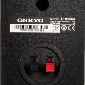 送料300円(税込)■dt005■ONKYO 2Way スピーカーシステム D-109XM(B)【シンオク】の画像4