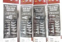 送料185円■bx907■▼誠和 レザークラフト用工具 菱目打 6mm巾 4種 8点【シンオク】【クリックポスト発送】_画像4