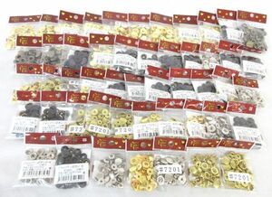  postage 300 jpy ( tax included )#rg519#. peace ( brass spring hook button * jumper button etc. ) many kind 50 point [sin ok ]