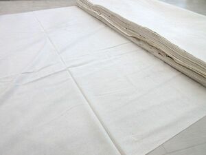 送料300円(税込)■bx322■三巾和晒天竺 生地 (約幅115cm×長さ54m)【シンオク】