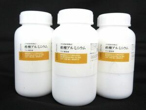 送料300円(税込)■bx710■誠和 レザークラフト 草木染め用 酢酸アルミニウム 500g 3点【シンオク】