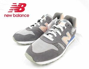  postage 300 jpy ( tax included )#we544# lady's New balance sneakers 25.0cm gray 9240 jpy corresponding [sin ok ]