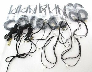  postage 185 jpy #vc318#(0411)V accessory choker 6 kind 25 point [sin ok ][ click post shipping ]