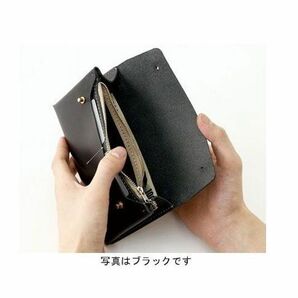 送料300円(税込)■bx913■誠和 URUKUST×makeU 革の手縫いキット ロングウォレット 9680円相当【シンオク】の画像3