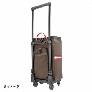 送料300円(税込)■tg002■スワニー バニティー トラベルキャリー 4輪ストッパー レインカバー付 34430円相当【シンオク】の画像3