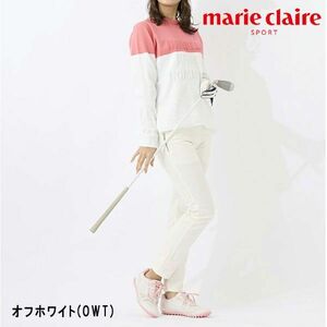  стоимость доставки 300 иен ( включая налог )#gf019# женский Golf одежда Мали * clair склеивание 9 минут длина брюки (LL) "теплый" белый [sin ok ]