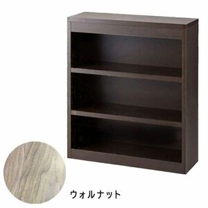 #ce246#(180) shelves board .... bookshelf low type (W90×H80cm) walnut [sin ok G]