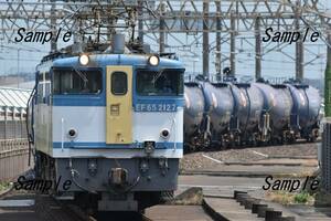 【鉄道写真】EF65-2127牽引　8685レ　＠南船橋　L版　(商品番号033)