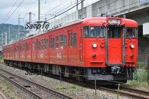 【鉄道写真】しなの鉄道 115系 S11編成　コカ・コーララッピング編成　＠川中島～今井　L版　(商品番号信33)