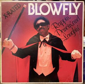 【US盤/Hip Hop, Funk/LP】 Blowfly Rappin', Dancin', And Laughin' / 試聴検品済